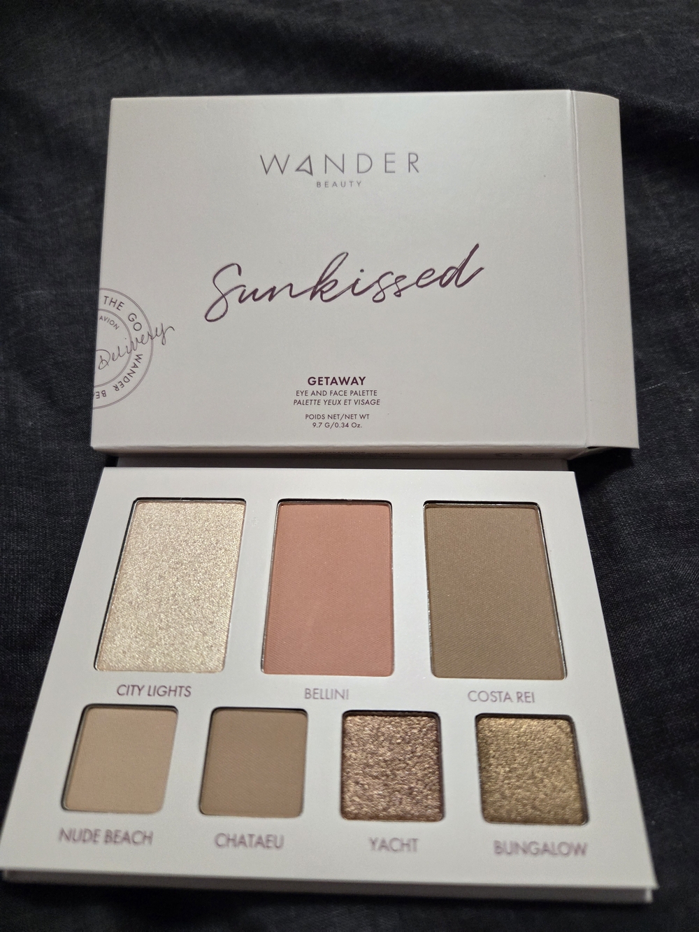 Wander Beauty Sunkissed Getaway Palette - Pink & Gold Neutral Shades
